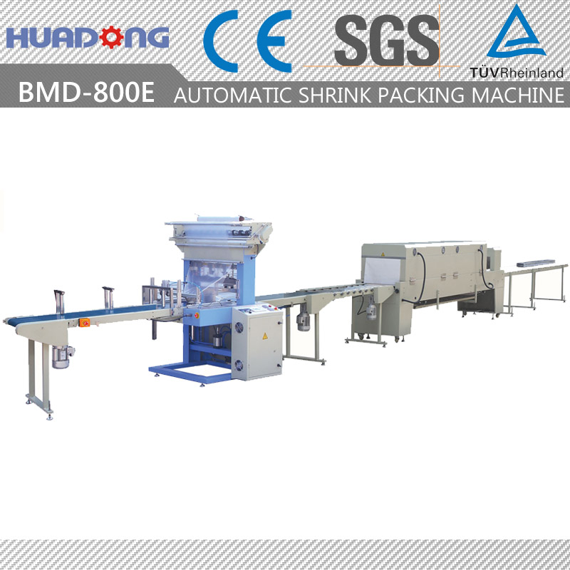 Fully Automatic Flooring Boards Hot Shrink Wrapping Machine