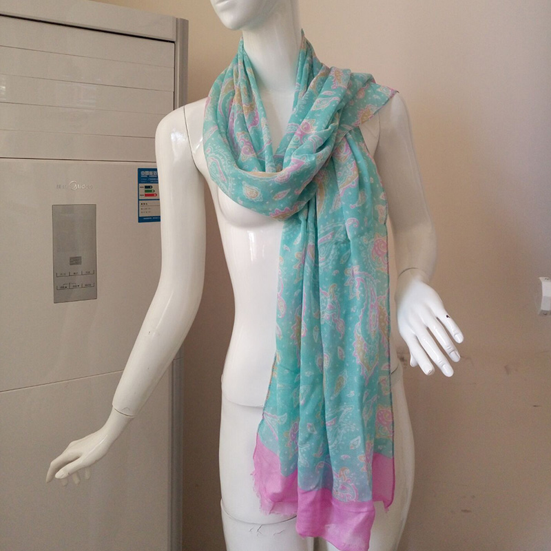 Spring Woman Rayon Scarves