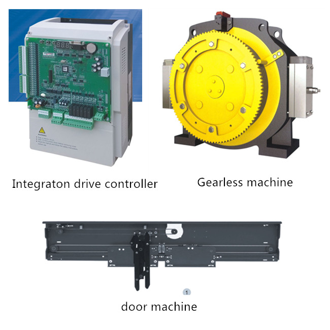 2016 1600kg Medical Electric Hospital Elevator