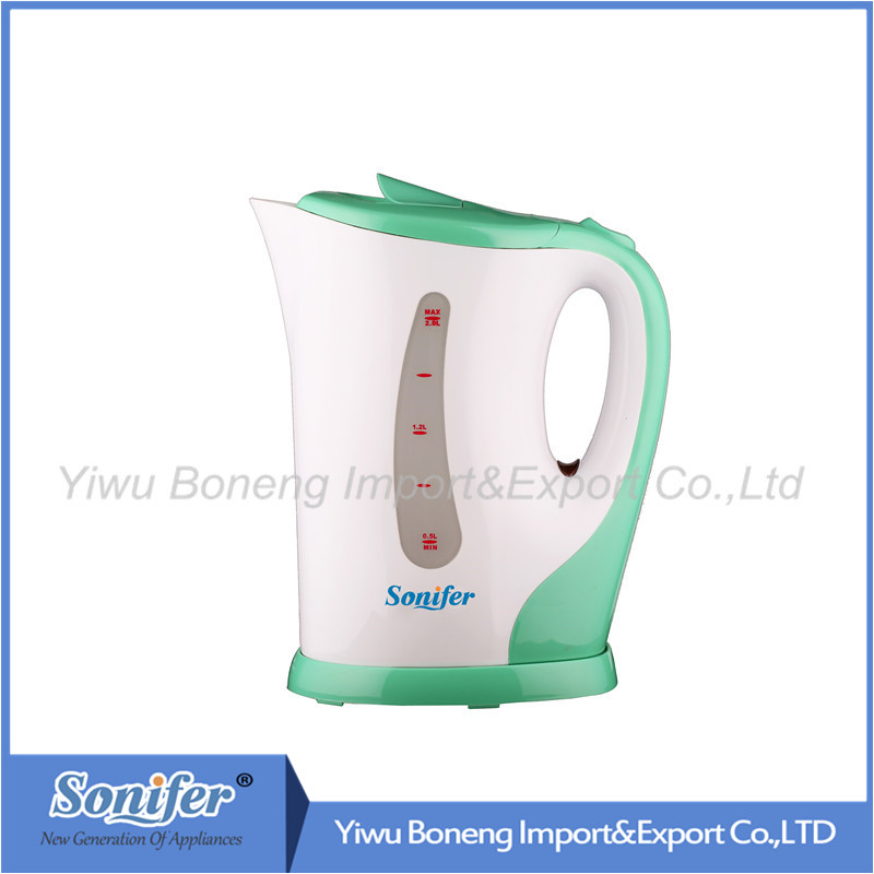 Plastic Kettle Sf-538 (green) 1.8L Electric Water Kettle