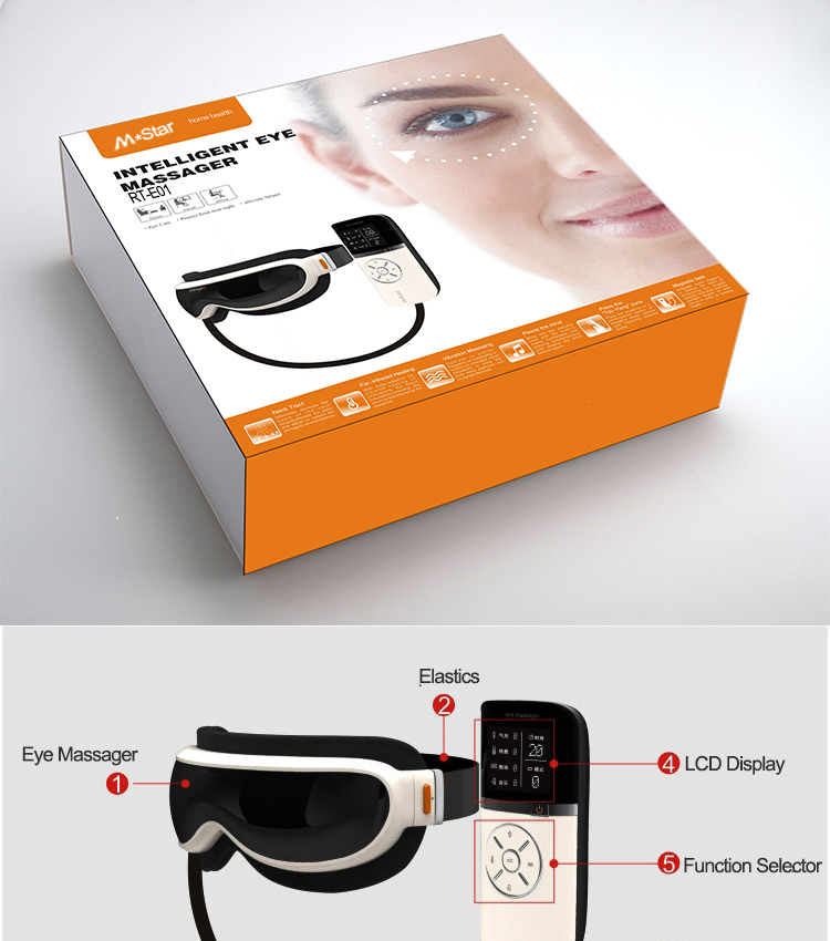 Low Frequency Vibrating & Infrared Eye Massager