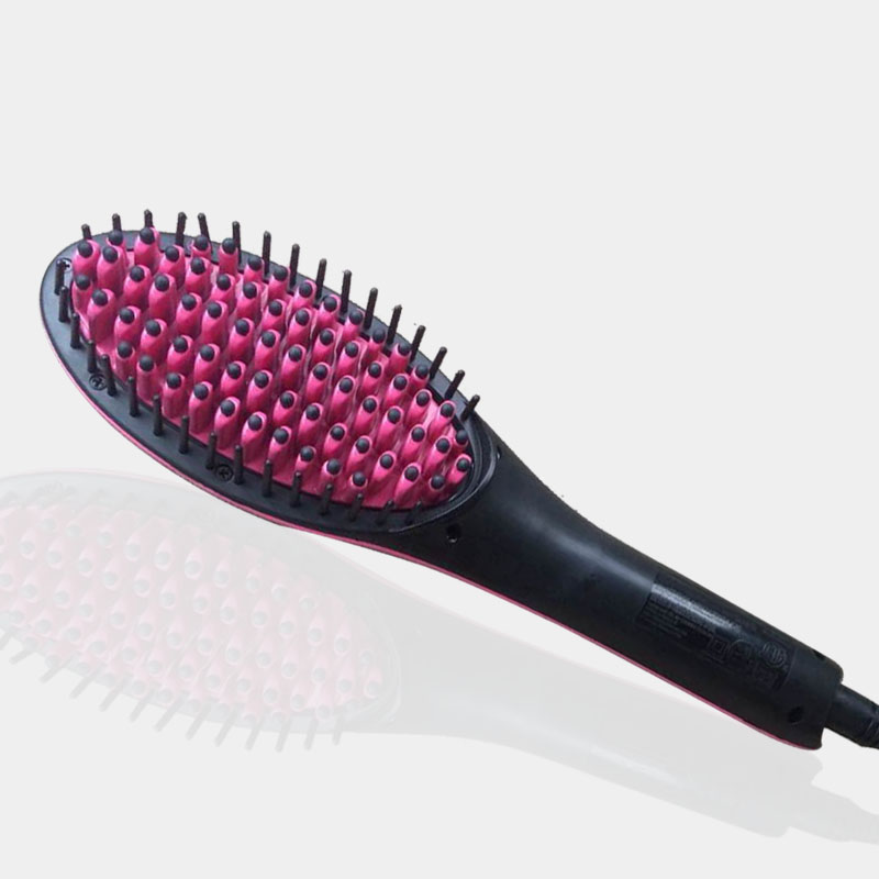 2016 Best Selling Brush Hair Straightener