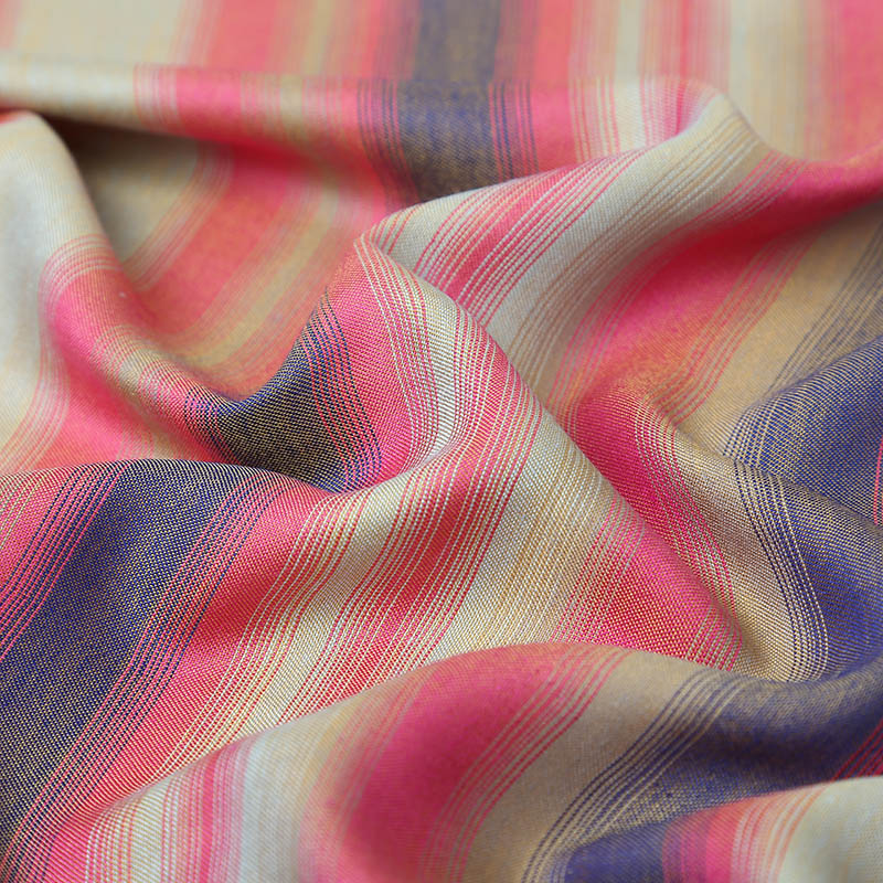 Women's Long Soft Wrap Polyester Stripe Scarf