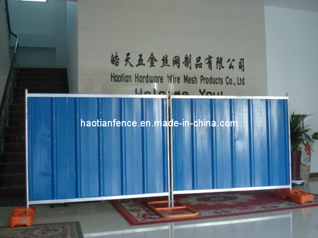 Temporary Steel Hoarding Panel, Color Fence Panel