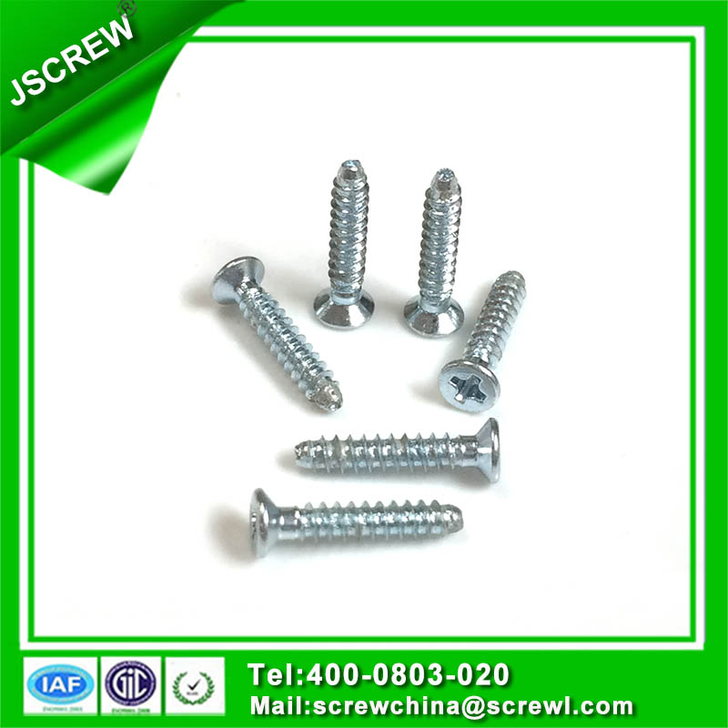 Cross Recess Blue Zinc 3.5-4mm Self-Tapping Screw