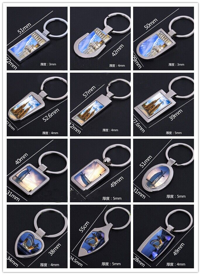 Promotional Souvenir Metal Key Ring with High Quality