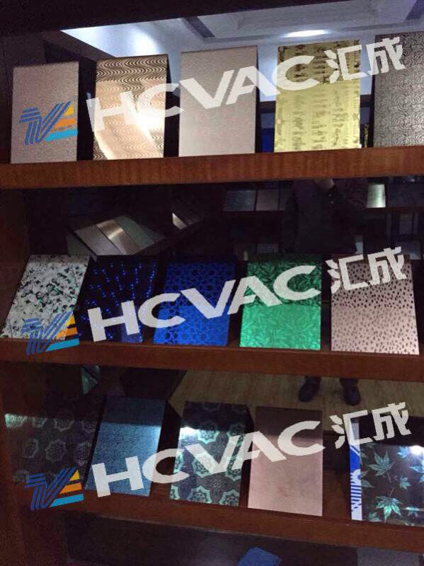 Hcvac 3m 6m Stainless Steel Tube Pipe Gold, Rosegold, Black, Blue PVD Titanium Coating Machine