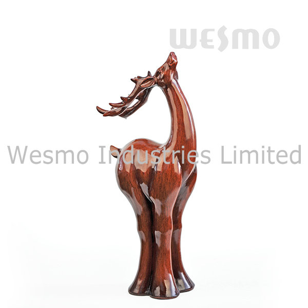 Polyresin Reindeer Tabletop Statue (WTS0009A)