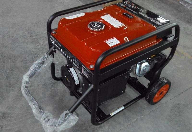 AVR Gasoline Generator Set/Petrol Generator/Portable Electric Power Generator Fd5500