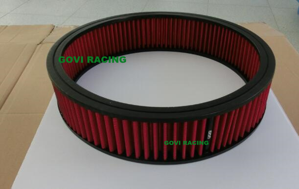 Xtra Flow Filter Black 14in X3 in Universal Air Filter