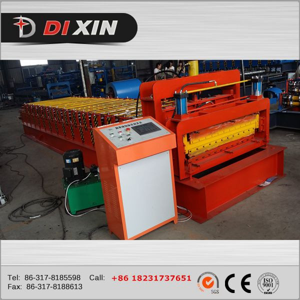 Double Deck Roof Panel Roll Forming Machine