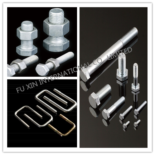 Electro Galvanized Zinc Plated Stub Bolt, Double Head Bolt