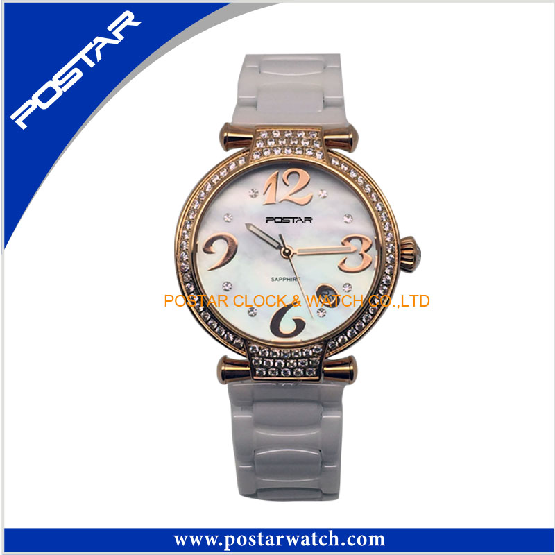 Top Quality Ceramic Ladies Quartz Watch Wrist Watch