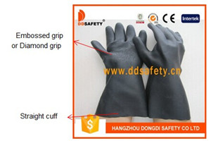 Black Neoprene Gloves Long Cuff DHL808