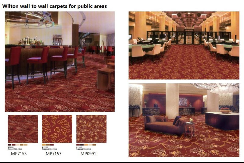 Machine Made Wall to Wall Hotel Carpets