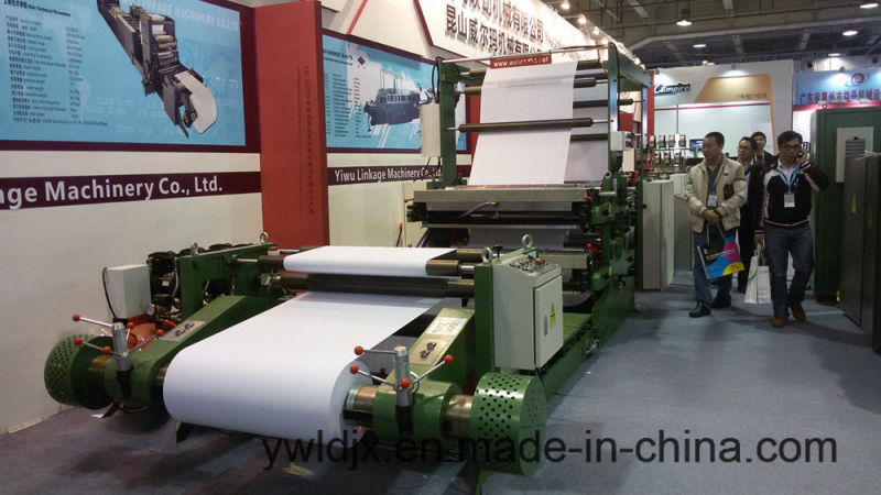 LD-1020FD (Dual Feeders) Production Line of Roll Paper High Speed Flexography Saddle Stitch