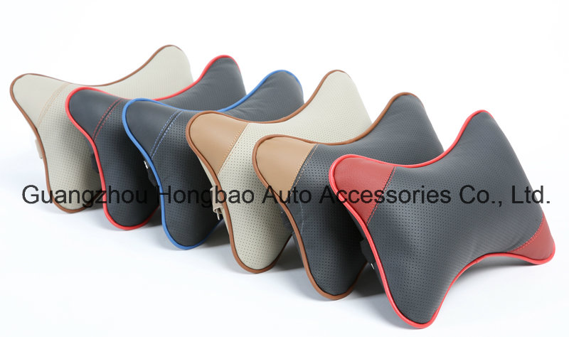 PU Leather Car Neck Pillow