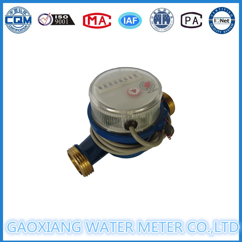 Single Jet Dry Type Pulse Transmission Domestic Water Meter