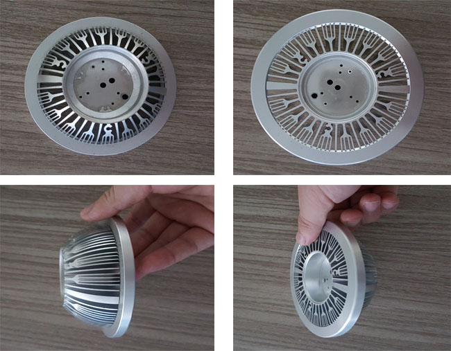 OEM LED Lighting Die Cast Heat Sinks Precision Casting