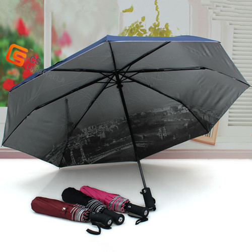 Windproof Automatic Open and Close Umbrella for Rain (YS-3F2005A)