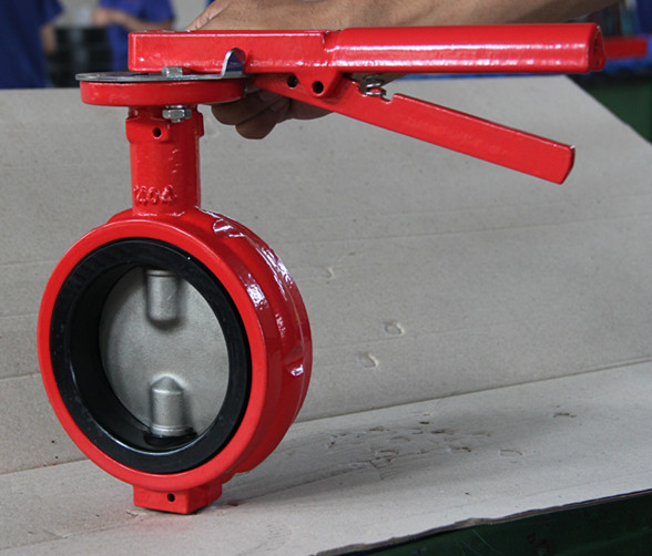 Ductile Iron Ggg50 Demco Industrial Butterfly Valve (D71X-10/16)