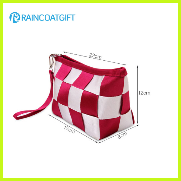 Recycle Travel Beauty Satin Canvas Cosmetic Bag Rbc-062