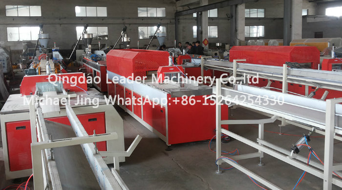 Sjsz PVC UPVC Window and Door Profile Extrusion Machine