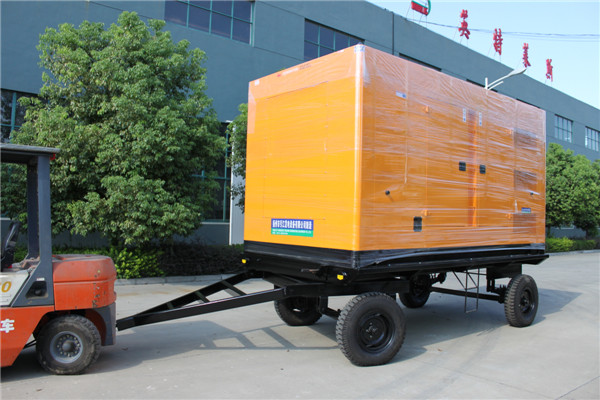 85kVA ~ 630kVA Diesel Generator with Mobile Trailer