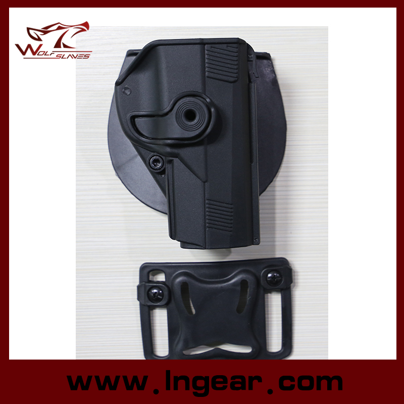 Tactical Airsoft Paintball Right Handed Pistol CQC Style Beretta Px4 Pistol Holster Black