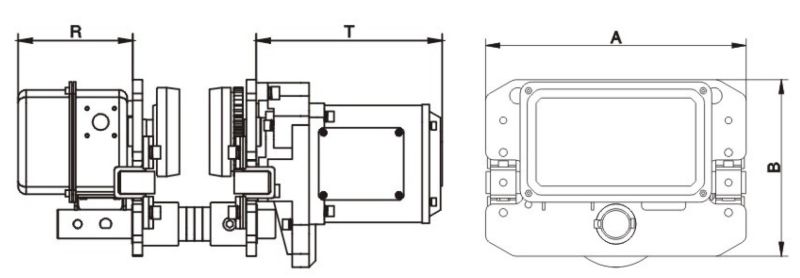 Electric Trolley/Pulley for Chain Hoist-High Performance, Smoothly Travel