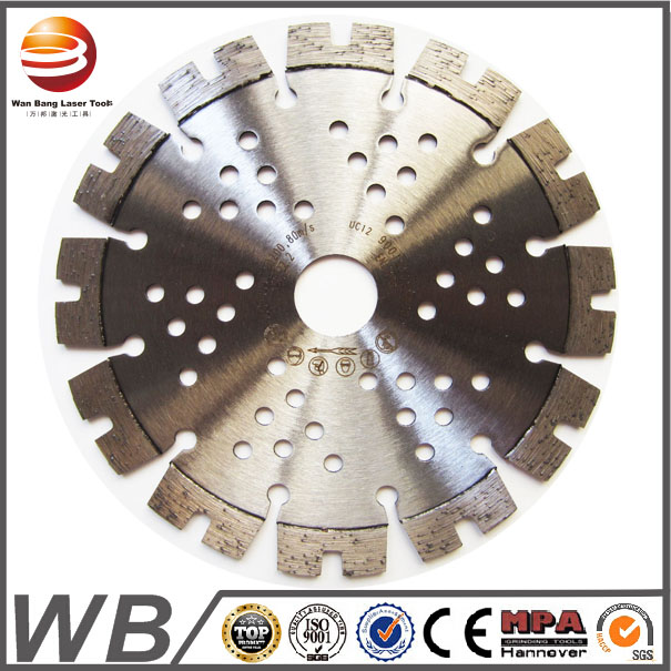 Laser Welded Diamond Saw Blades for Asphalt/Green Concrete