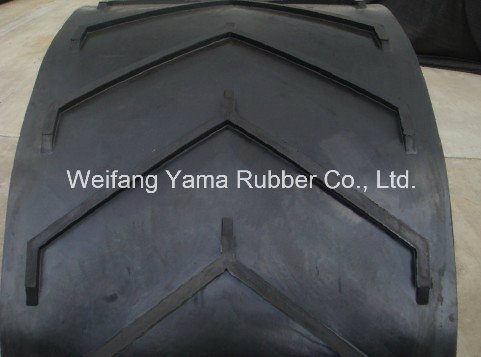 Rubber Conveyor Belt with Chevron and Rips Width 1900mm Length 200m