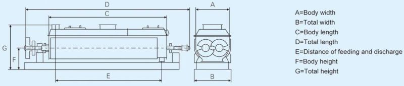 Jyg Series Hollow Paddle Dryer for Sludge