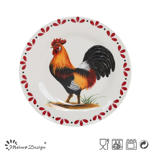 Chicken Design Porcelain Dinner Set