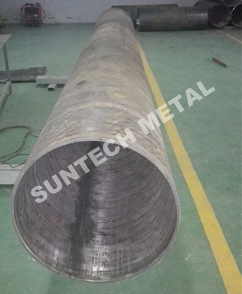 Uns N04400 Nickle Alloy Clad Pipe for Pressure Vessel