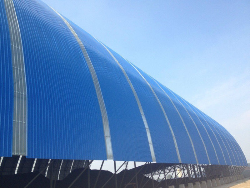 Prefab Light Steel Fabrication Aircraft Hangar Project