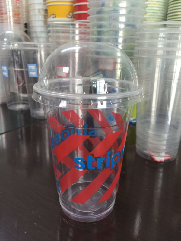 Large Capacity in 34oz Clear Plastic Cup with Good Quality