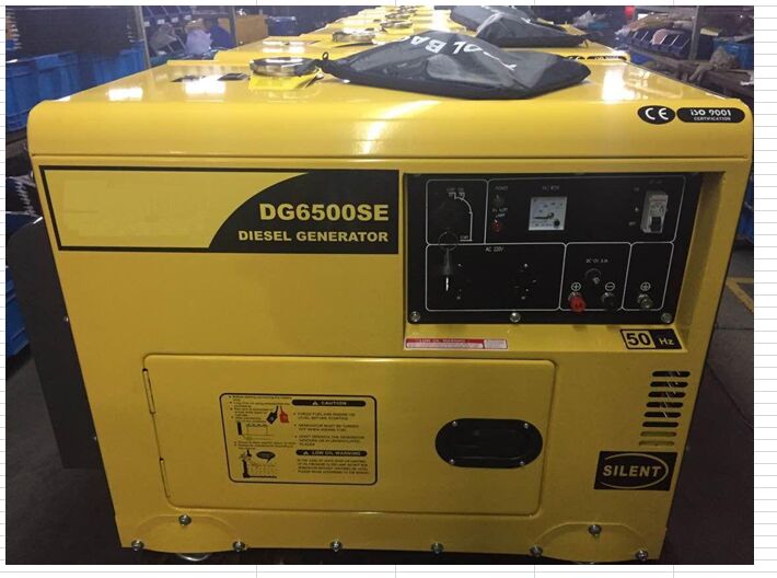 3kVA 5kVA 10kVA 5kw 10kw 100% Copper Wire/Single Phase AC220V50Hz Diesel Generator/Silent Type Diesel Engine Generator