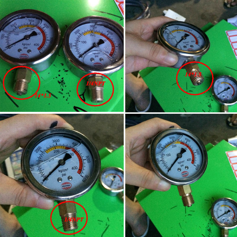 Pressure Gauge with Quick Connect (GQC)