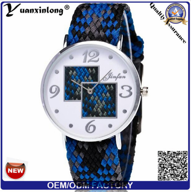 Yxl-200 Custom Fiber Woven Sports Canvas Nylon Nato Watch High Quality Lady Dress Quartz Watches