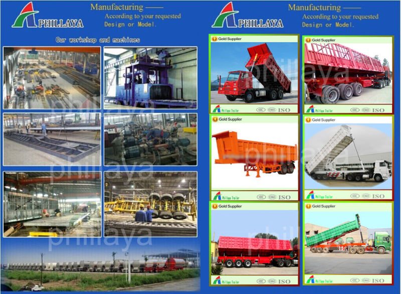 Hot Sale 3 Axles Side Tipper for Sale