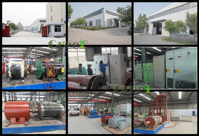 100kw-500kw Permanent Magnet Generator with Three Phase AC Synchronous