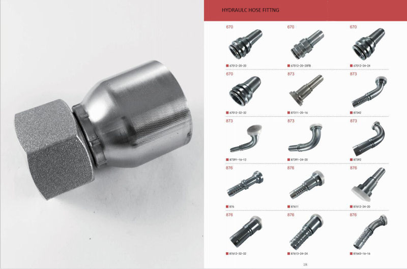 Metric Female 24° Cone O-Ring L. T. Hydraulic Hose Fitting (20411)