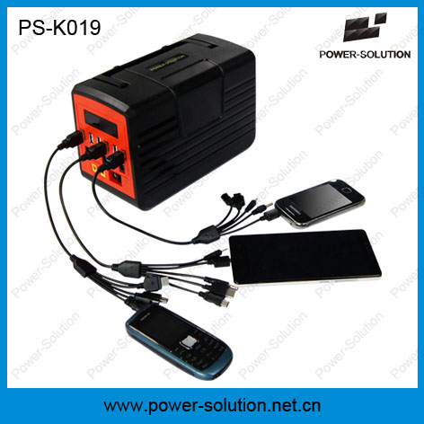 2016 New Popular Solar Kits with 6 USB Mobile Phone Charger