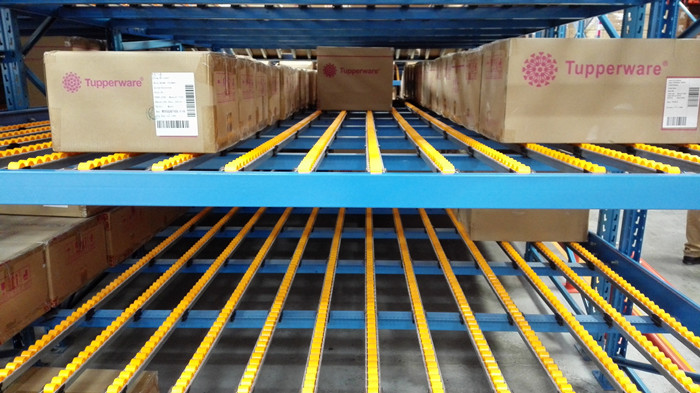 Carton Flow Gravity Racking for Fifo