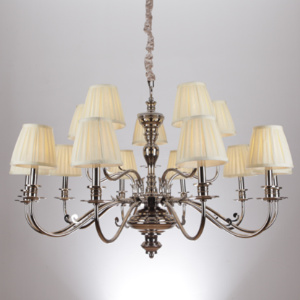 Wrought Chandelier with Fabric Shade (SL2085-6)