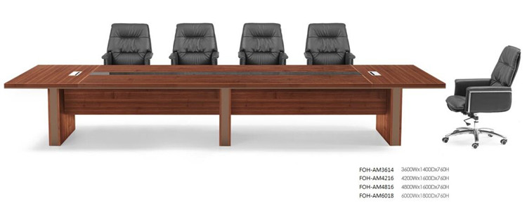 High End Boardroom Conference Table Specifications (FOH-AM3614)