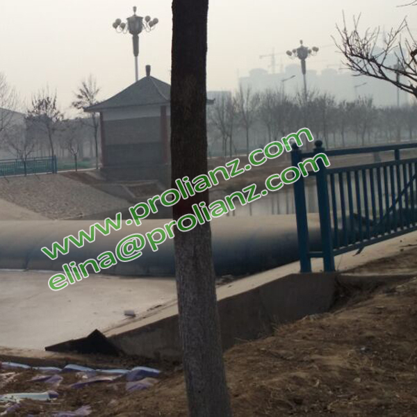 Custom Air Filling Rubber Dam Bladder to Egypt