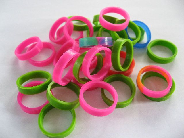 Customized Silicone Rubber Finger Ring