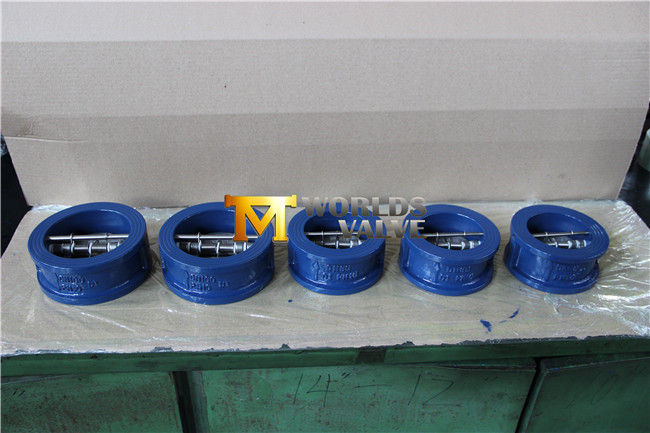 Dual Plate Butterfly Type Wafer Check Valve